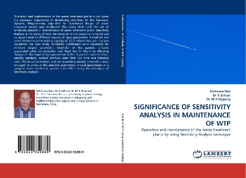 SIGNIFICANCE OF SENSITIVITY ANALYSIS IN MAINTENANCE OF WTP: Operation and maintenance of the water treatment plants by using Sensitivity Analysis technique