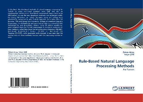 Rule-Based Natural Language Processing Methods: For Turkish