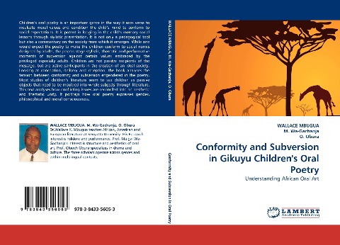 Conformity and Subversion in Gikuyu Childrens Oral Poetry: Understanding African Oral Art