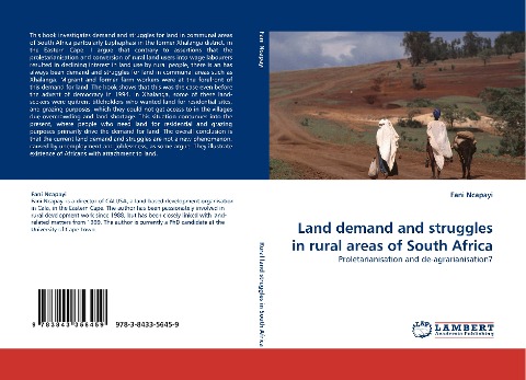 Land demand and struggles in rural areas of South Africa: Proletarianisation and de-agrarianisation?