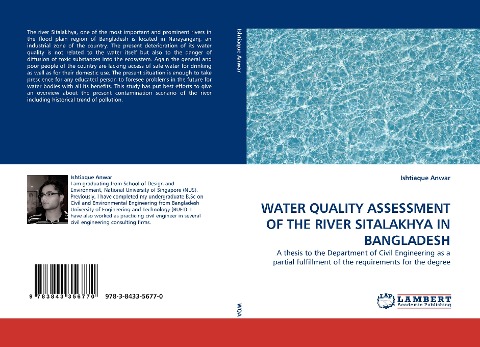 WATER QUALITY ASSESSMENT OF THE RIVER SITALAKHYA IN BANGLADESH: A thesis to the Department of Civil Engineering as a partial fulfillment of the requirements for the degree