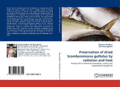 Preservation of dried Scomberomorus guttatus by radiation and heat: Analysis of bio-chemical composition, quality and reconstitution properties