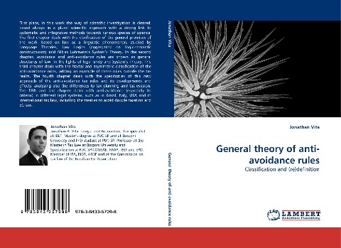 General theory of anti-avoidance rules: Classification and (re)definition