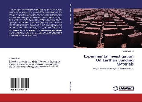 Experimental investigation On Earthen Building Materials: Hygrothermal and Physical performances