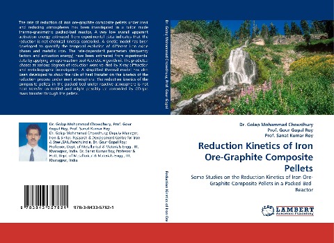 Reduction Kinetics of Iron Ore-Graphite Composite Pellets: Some Studies on the Reduction Kinetics of Iron Ore-Graphite Composite Pellets in a Packed Bed Reactor