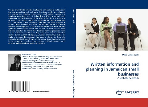 Written information and planning in Jamaican small businesses: A usability approach