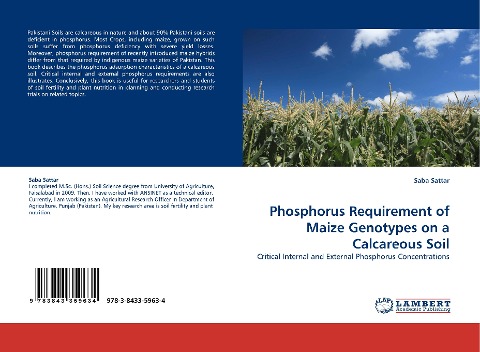 Phosphorus Requirement of Maize Genotypes on a Calcareous Soil: Critical Internal and External Phosphorus Concentrations