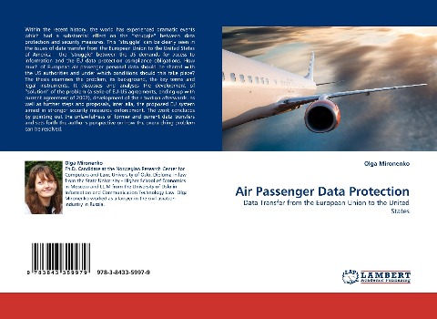 Air Passenger Data Protection: Data Transfer from the European Union to the United States