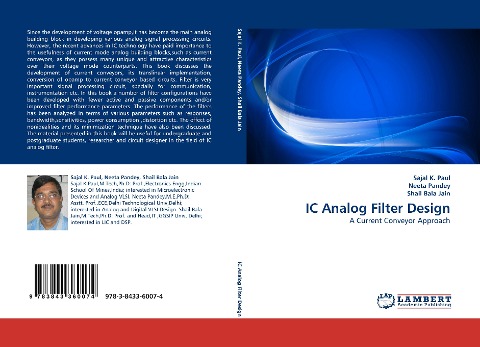 IC Analog Filter Design: A Current Conveyor Approach