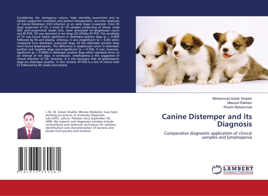 Canine Distemper and its Diagnosis: Comparative diagnostic application of clinical samples and lymphopenia