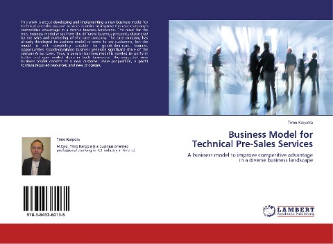 Business Model for Technical Pre-Sales Services: A business model to improve competitive advantage in a diverse business landscape