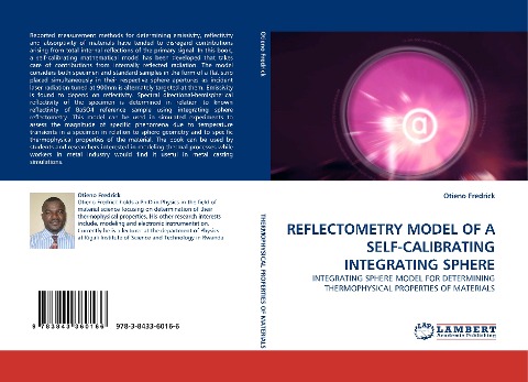 REFLECTOMETRY MODEL OF A SELF-CALIBRATING INTEGRATING SPHERE: INTEGRATING SPHERE MODEL FOR DETERMINING THERMOPHYSICAL PROPERTIES OF MATERIALS