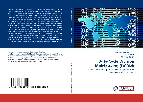 Duty-Cycle Division Multiplexing (DCDM): A New Multiplexing Technique for Optical Fiber Communication Systems