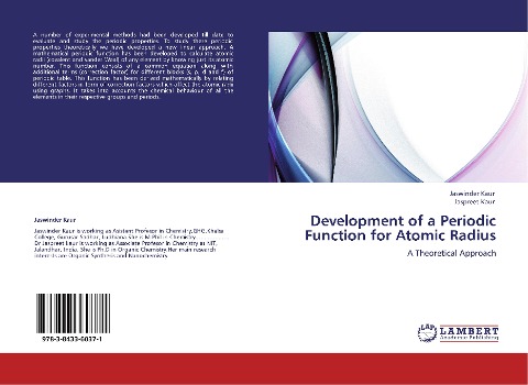 Development of a Periodic Function for Atomic Radius: A Theoretical Approach