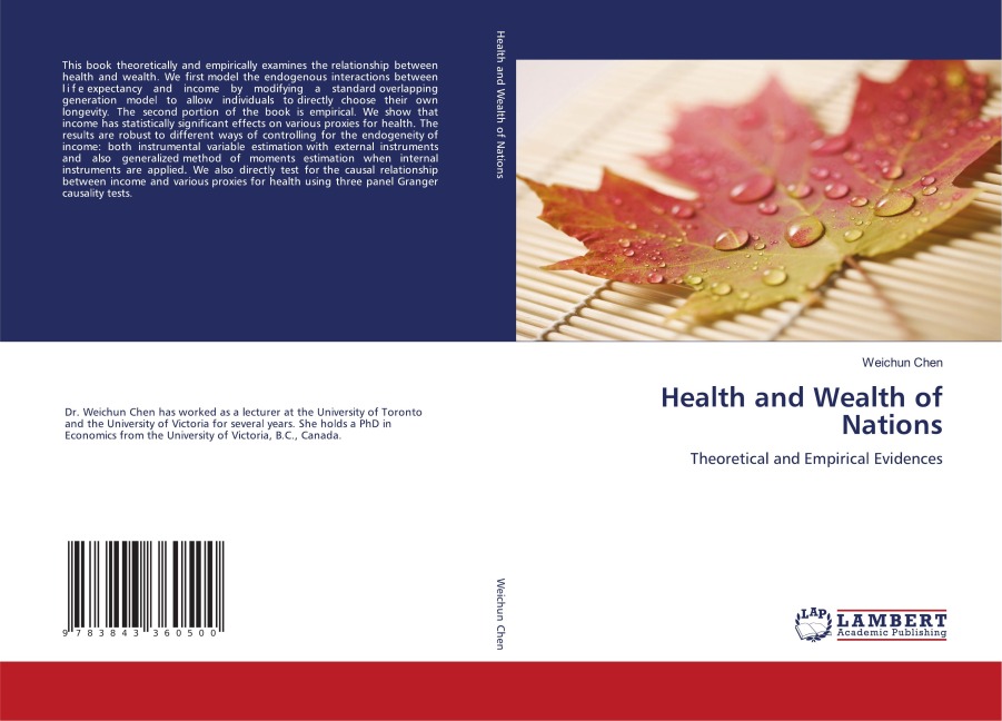 Health and Wealth of Nations: Theoretical and Empirical Evidences