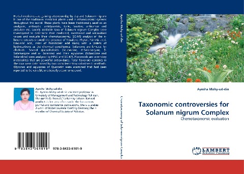Taxonomic controversies for Solanum nigrum Complex: Chemotaxonomic evaluation