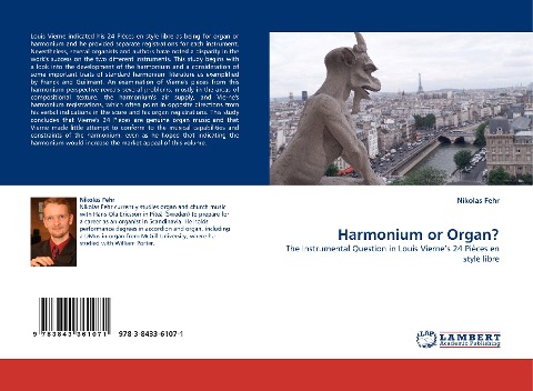 Harmonium or Organ?: The Instrumental Question in Louis Viernes 24 Pièces en style libre