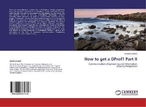 How to get a DProf? Part II: Communications Engineering and Information Security Perspective