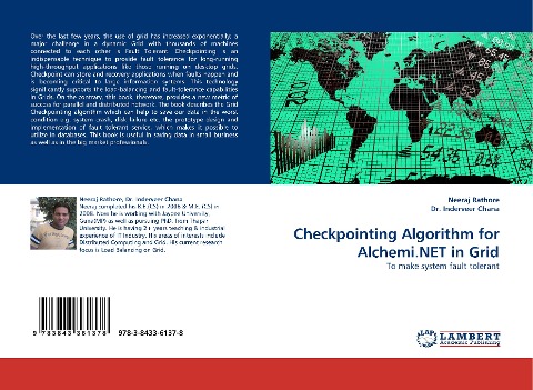 Checkpointing Algorithm for Alchemi.NET in Grid: To make system fault tolerant