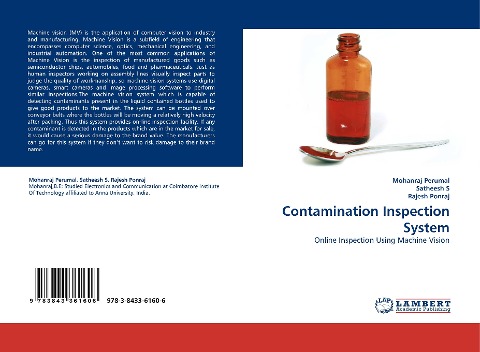 Contamination Inspection System: Online Inspection Using Machine Vision