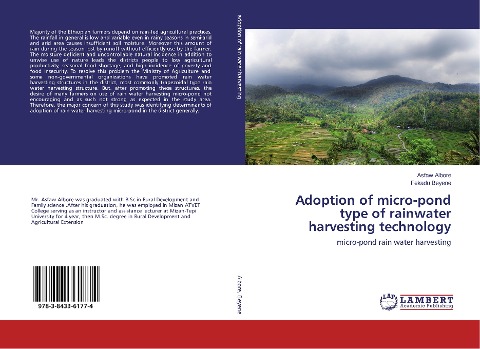 Adoption of micro-pond type of rainwater harvesting technology: micro-pond rain water harvesting