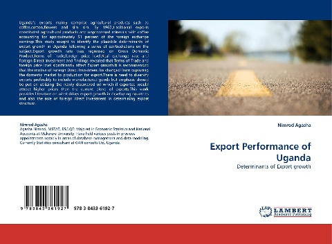 Export Performance of Uganda: Determinants of Export growth