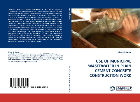 USE OF MUNICIPAL WASTEWATER IN PLAIN CEMENT CONCRETE CONSTRUCTION WORK