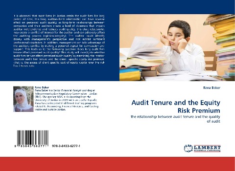 Audit Tenure and the Equity Risk Premium: the relationship between audit tenure and the quality of audit