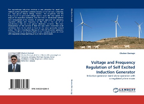 Voltage and Frequency Regulation of Self Excited Induction Generator: Induction generator stand alone operation with unregulated prime mover
