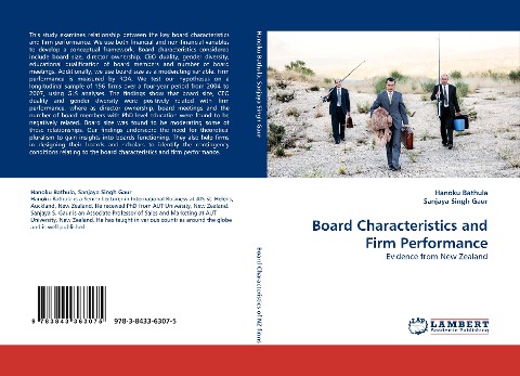Board Characteristics and Firm Performance: Evidence from New Zealand