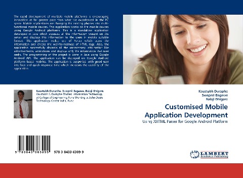 Customised Mobile Application Development: Using XHTML Parser for Google Android Platform