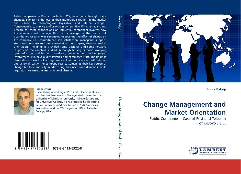 Change Management and Market Orientation: Public Companies - Case of Post and Telecom of Kosovo J.S.C.