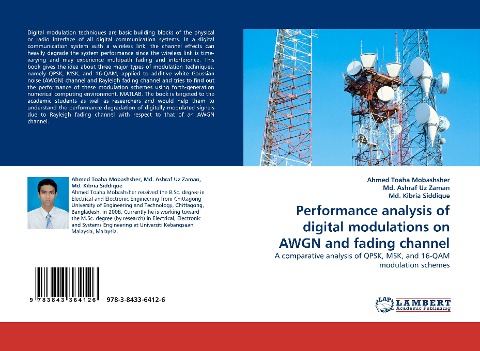 Performance analysis of digital modulations on AWGN and fading channel: A comparative analysis of QPSK, MSK, and 16-QAM modulation schemes