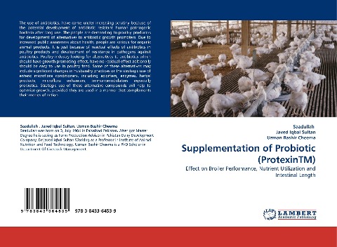Supplementation of Probiotic (ProtexinTM): Effect on Broiler Performance, Nutrient Utilization and Intestinal Length