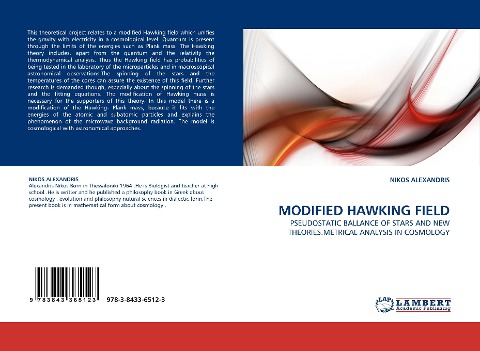 MODIFIED HAWKING FIELD: PSEUDOSTATIC BALLANCE OF STARS AND NEW THEORIES.METRICAL ANALYSIS IN COSMOLOGY