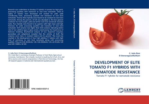 DEVELOPMENT OF ELITE TOMATO F1 HYBRIDS WITH NEMATODE RESISTANCE: Tomato F1 hybrids for nematode resistance