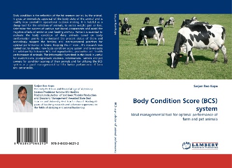 Body Condition Score (BCS) system: Ideal managemental tool for optimal performance of farm and pet animals