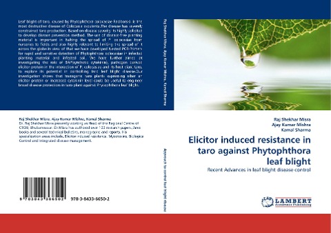 Elicitor induced resistance in taro against Phytophthora leaf blight: Recent Advances in leaf blight disease control
