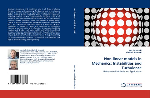 Non-linear models in Mechanics: Instabilities and Turbulence: Mathematical Methods and Applications