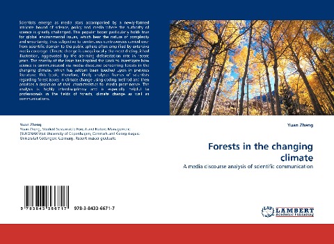 Forests in the changing climate: A media discourse analysis of scientific communication