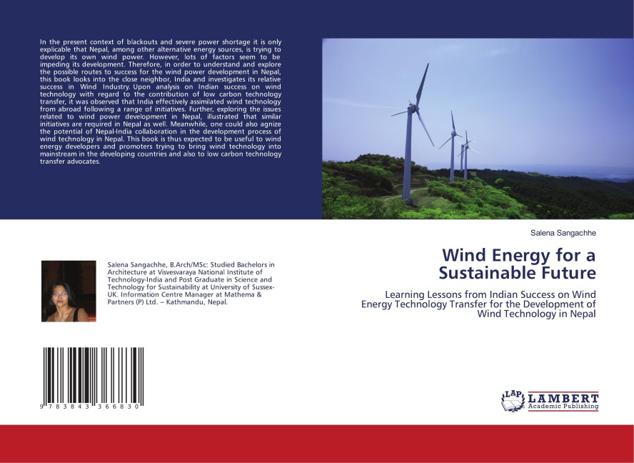 Wind Energy for a Sustainable Future: Learning Lessons from Indian Success on Wind Energy Technology Transfer for the Development of Wind Technology in Nepal