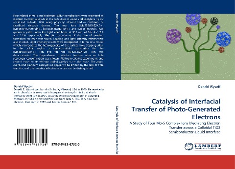 Catalysis of Interfacial Transfer of Photo-Generated Electrons: A Study of Four Mo-S Complex Ions Mediating Electron Transfer across a Colloidal TiO2 Semiconductor-Liquid Interface