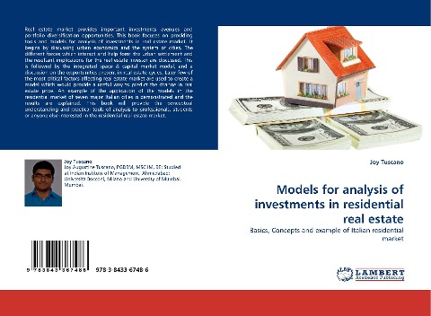 Models for analysis of investments in residential real estate: Basics, Concepts and example of Italian residential market