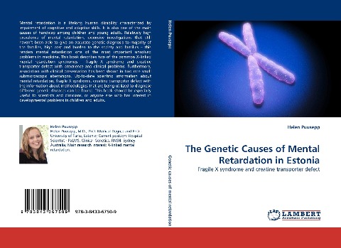 The Genetic Causes of Mental Retardation in Estonia: Fragile X syndrome and creatine transporter defect