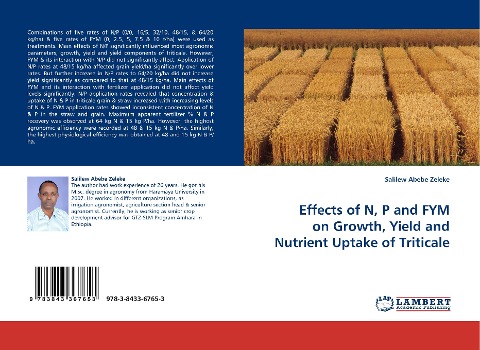 Effects of N, P and FYM on Growth, Yield and Nutrient Uptake of Triticale