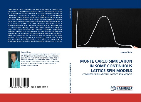 MONTE CARLO SIMULATION IN SOME CONTINUOUS LATTICE SPIN MODELS: COMPUTER SIMULATION IN LATTICE SPIN MODELS