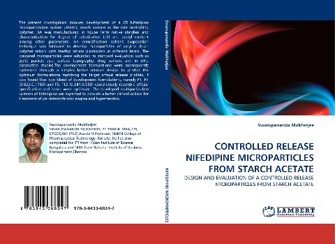 CONTROLLED RELEASE NIFEDIPINE MICROPARTICLES FROM STARCH ACETATE: DESIGN AND EVALUATION OF A CONTROLLED RELEASE MICROPARTICLES FROM STARCH ACETATE