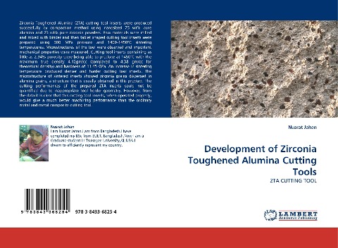 Development of Zirconia Toughened Alumina Cutting Tools: ZTA CUTTING TOOL