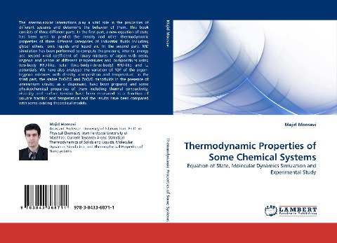 Thermodynamic Properties of Some Chemical Systems: Equation of State, Molecular Dynamics Simulation and Experimental Study