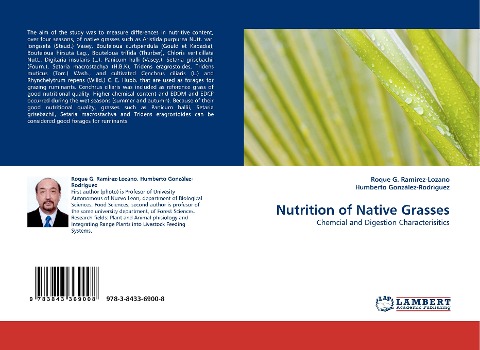 Nutrition of Native Grasses: Chemcial and Digestion Characterisitics